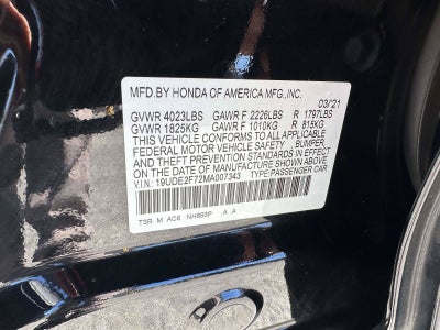 2021 Acura ILX Base