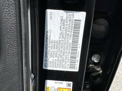 2023 Honda Accord Sedan EX