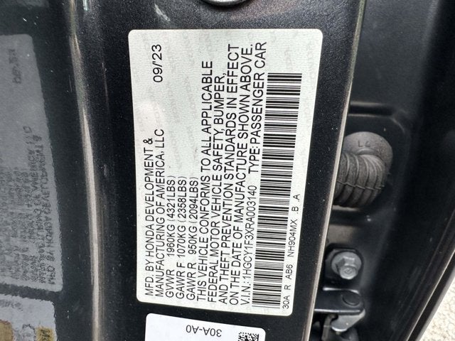2024 Honda Accord Sedan EX