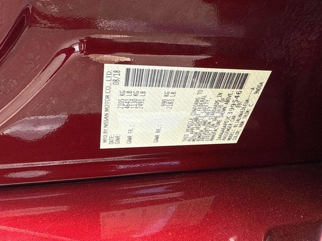 2018 Nissan Maxima Platinum