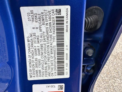2023 Honda Civic Sedan Sport