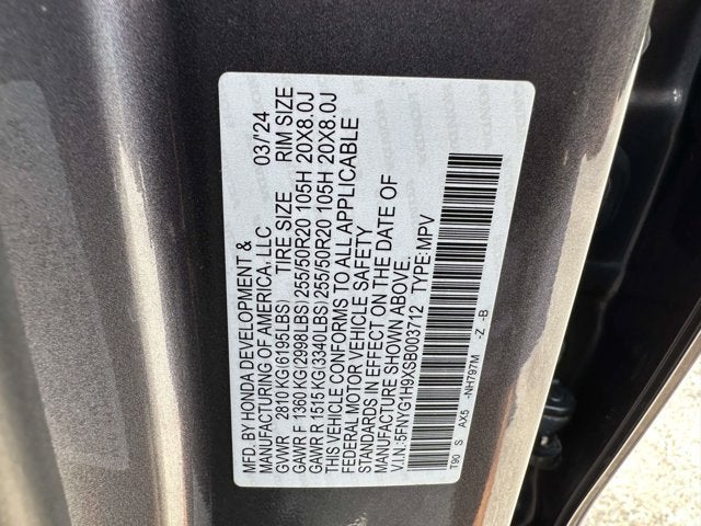 2025 Honda Pilot Black Edition