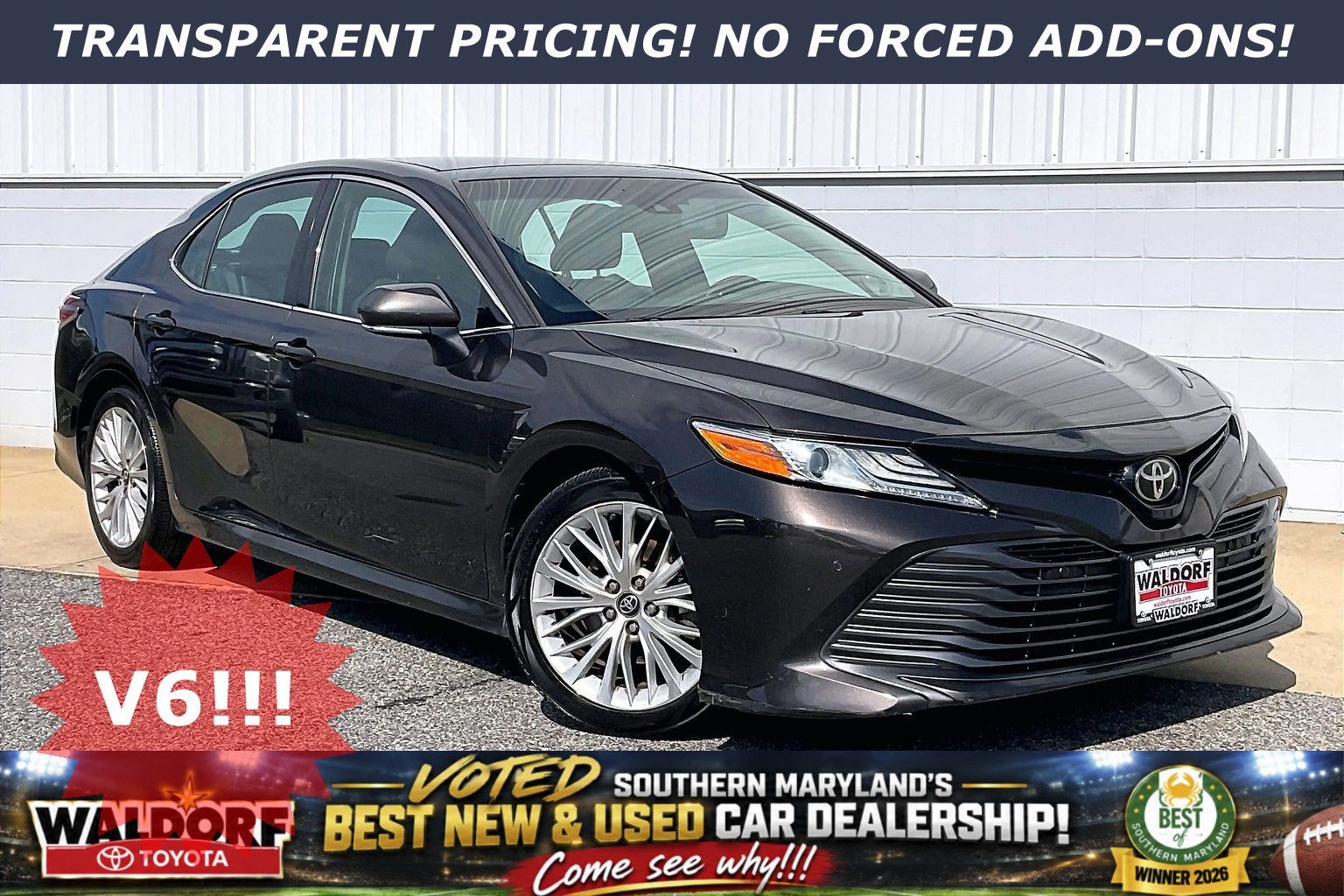 2018 Toyota Camry XLE V6