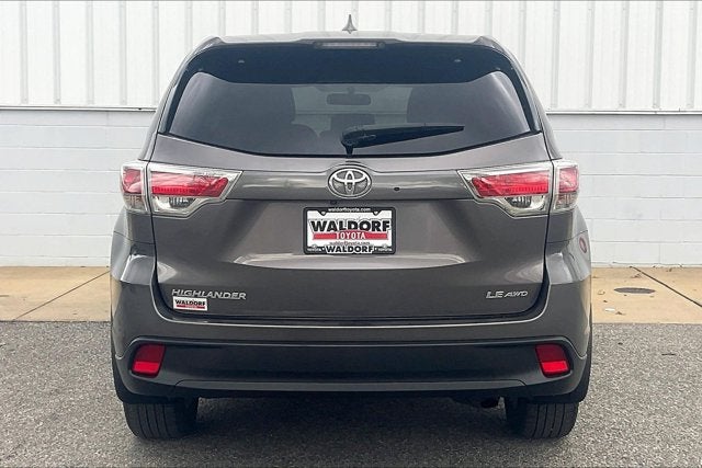 2016 Toyota Highlander Base