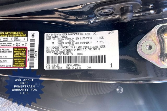 2019 Toyota Tundra 4WD Base