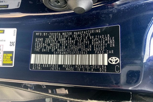 2025 Toyota Corolla LE