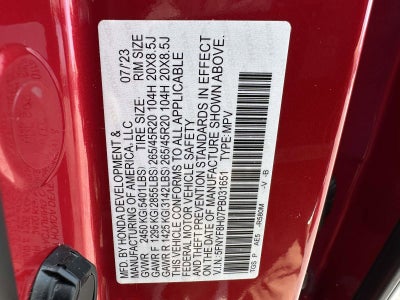 2023 Honda Passport Elite