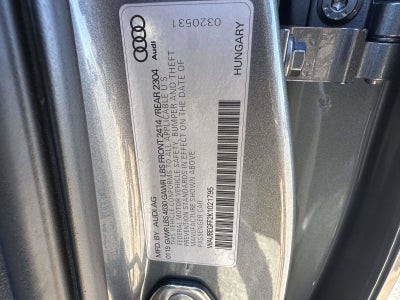 2019 Audi A3 Sedan Premium