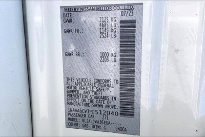 2023 Nissan Maxima SV