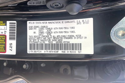 2023 Toyota Tacoma 4WD SR5