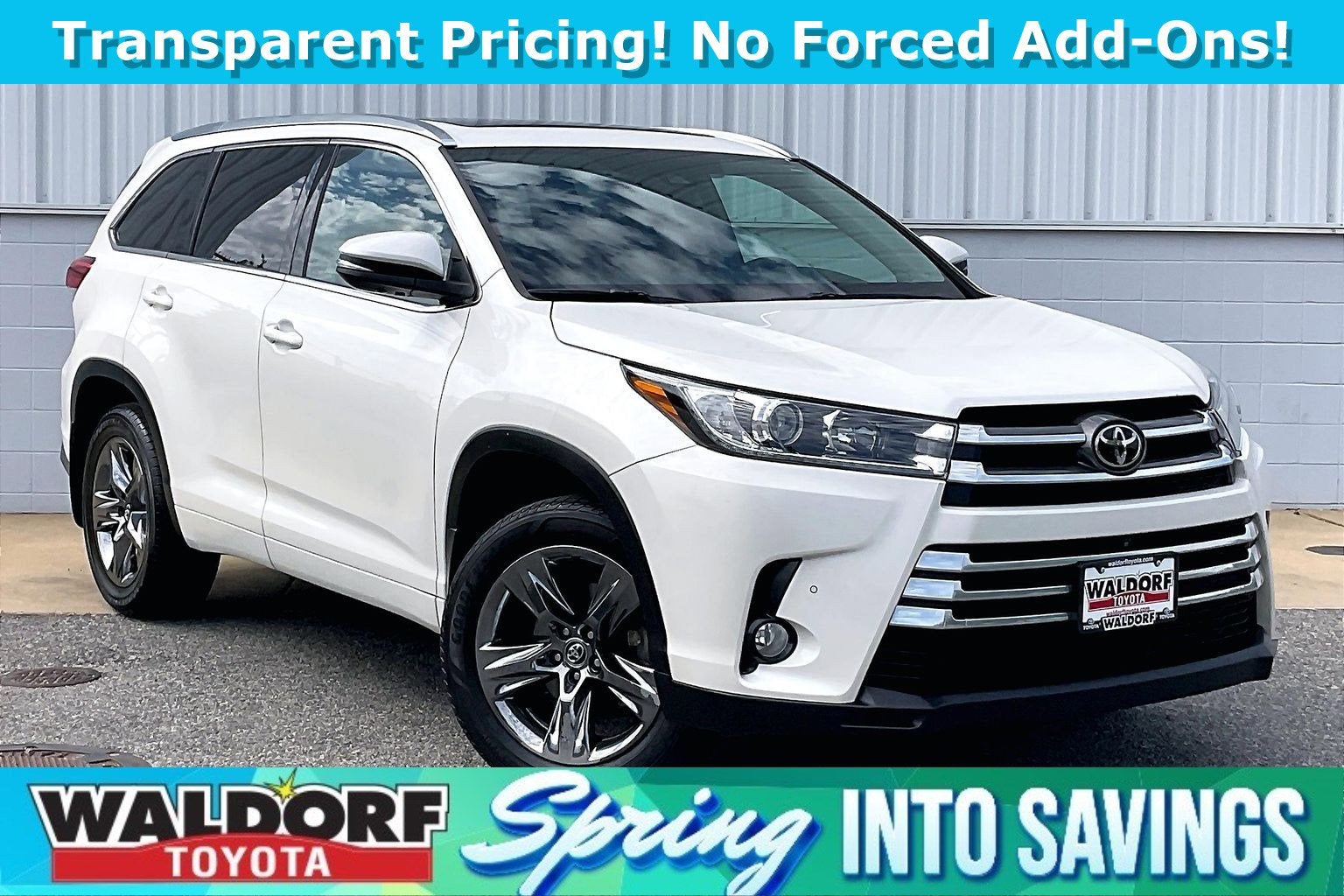 2018 Toyota Highlander Limited Platinum