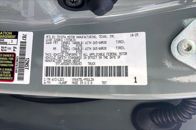 2026 Toyota Tundra Limited