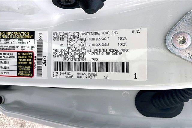 2025 Toyota Tundra SR5