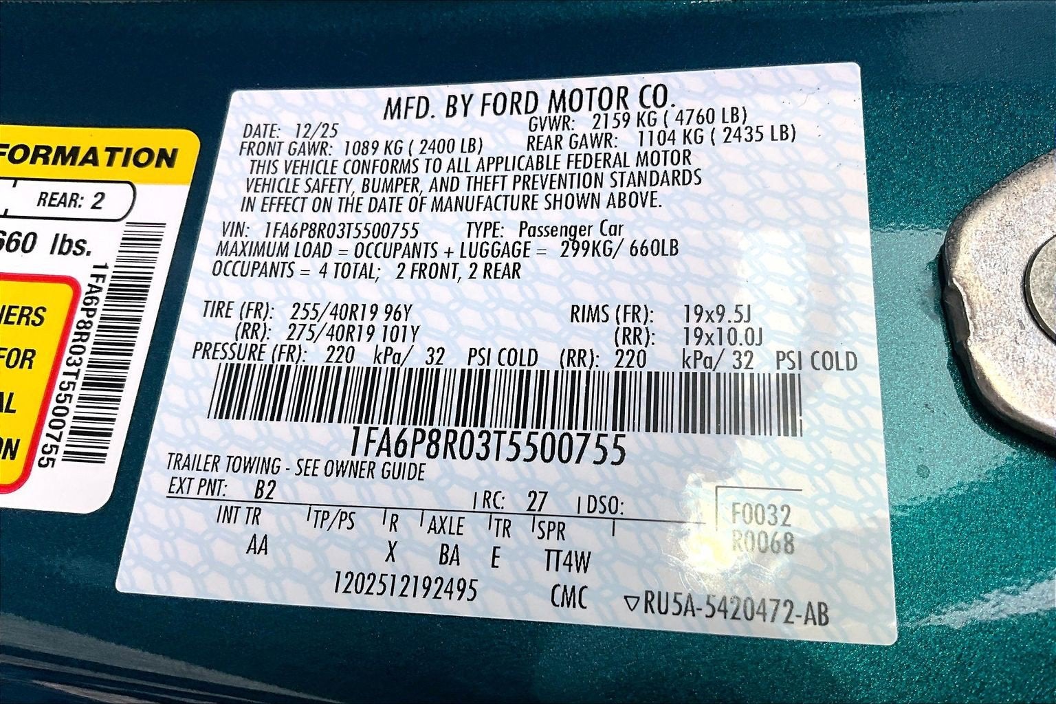 2026 Ford Mustang Dark Horse