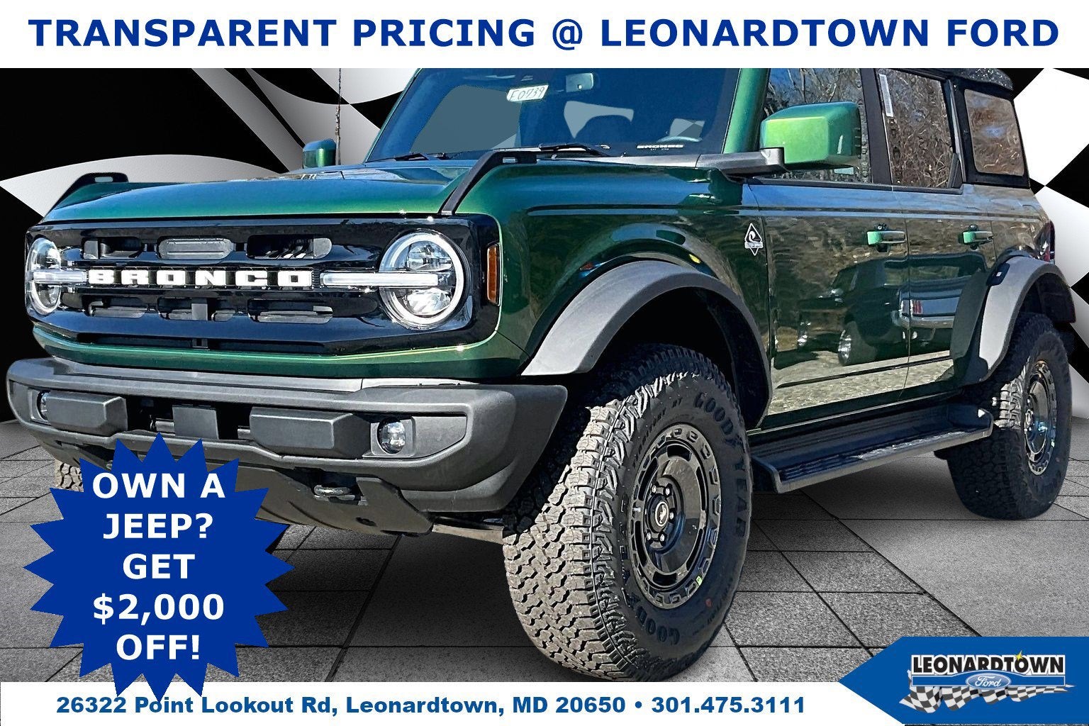 2025 Ford Bronco Outer Banks