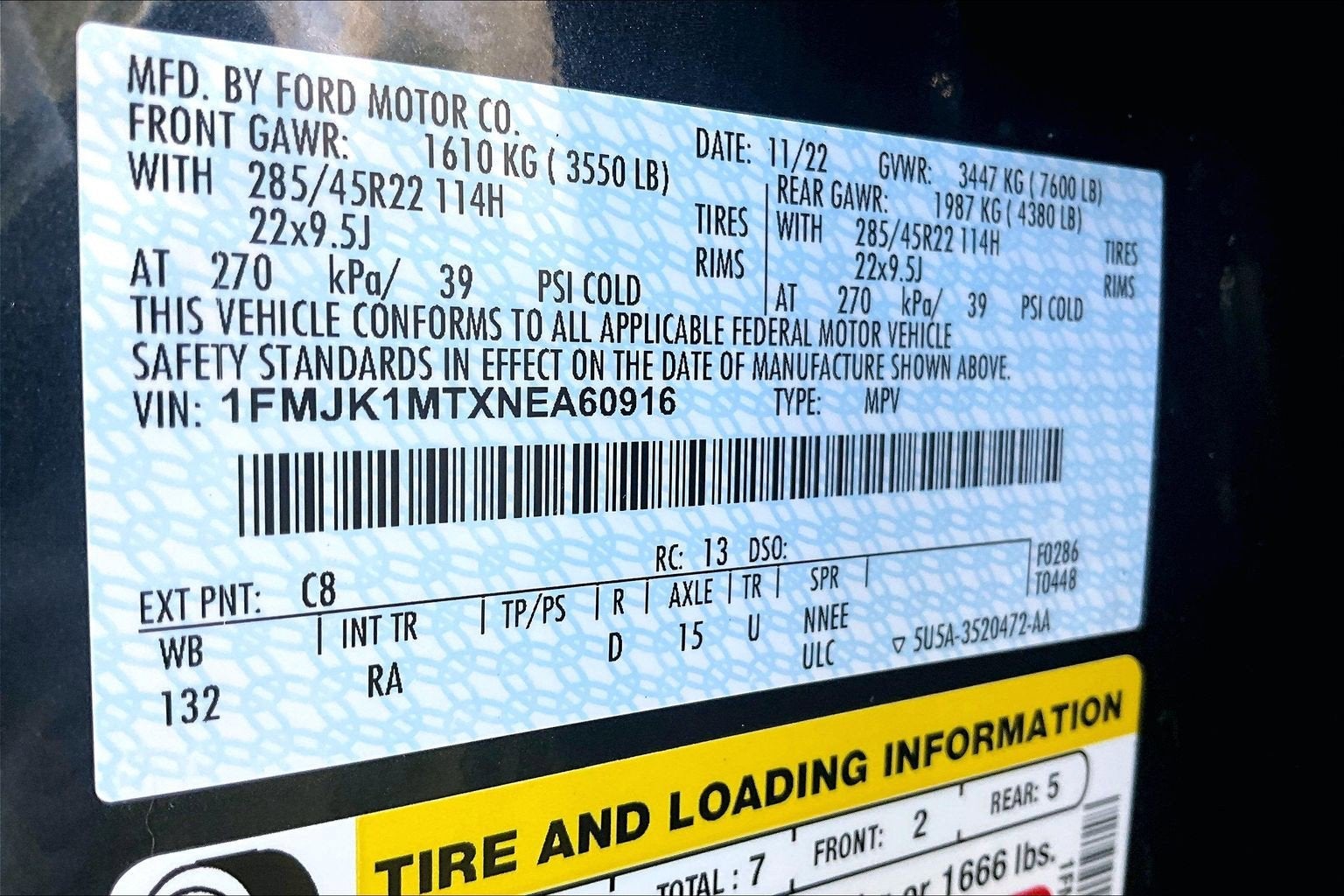 2022 Ford Expedition Max Platinum