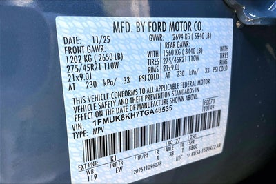 2026 Ford Explorer ST-Line