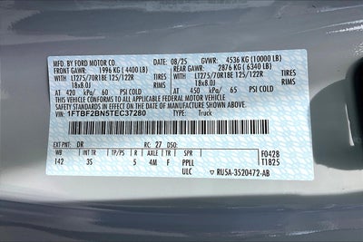 2026 Ford Super Duty F-250 SRW XLT