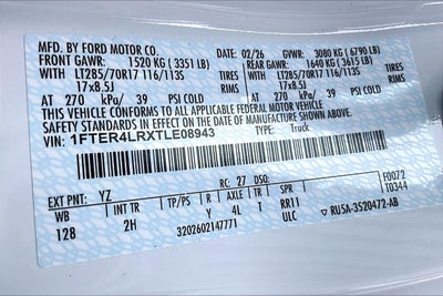 2026 Ford Ranger Raptor