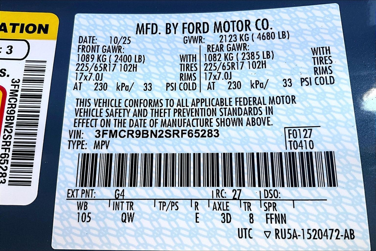 2025 Ford Bronco Sport Big Bend