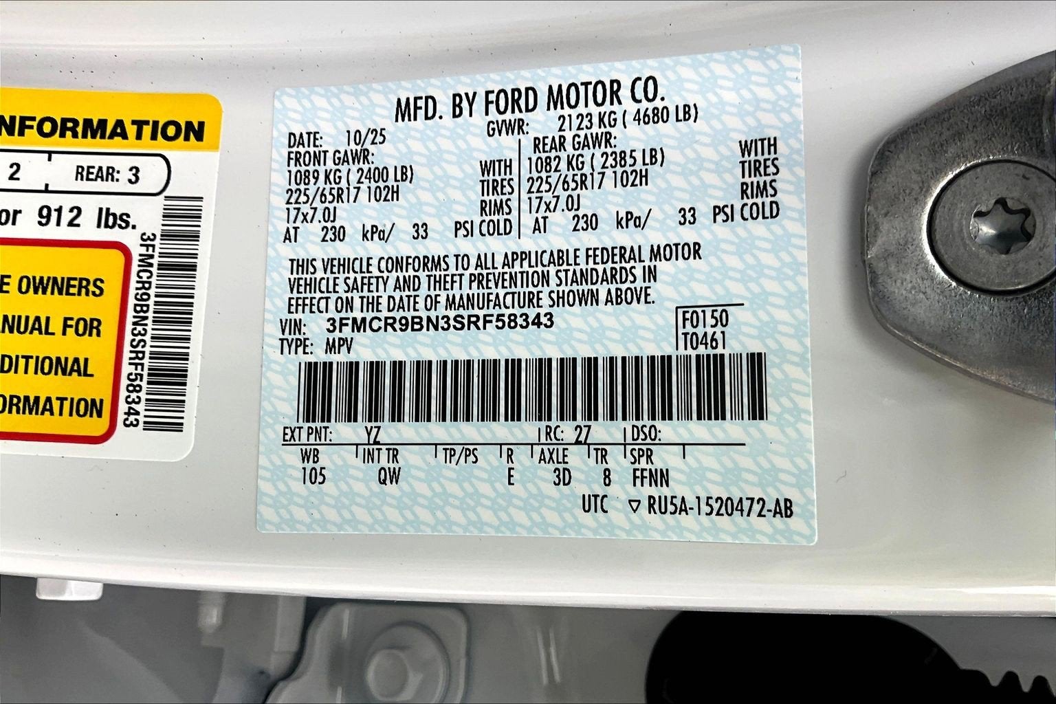 2025 Ford Bronco Sport Big Bend