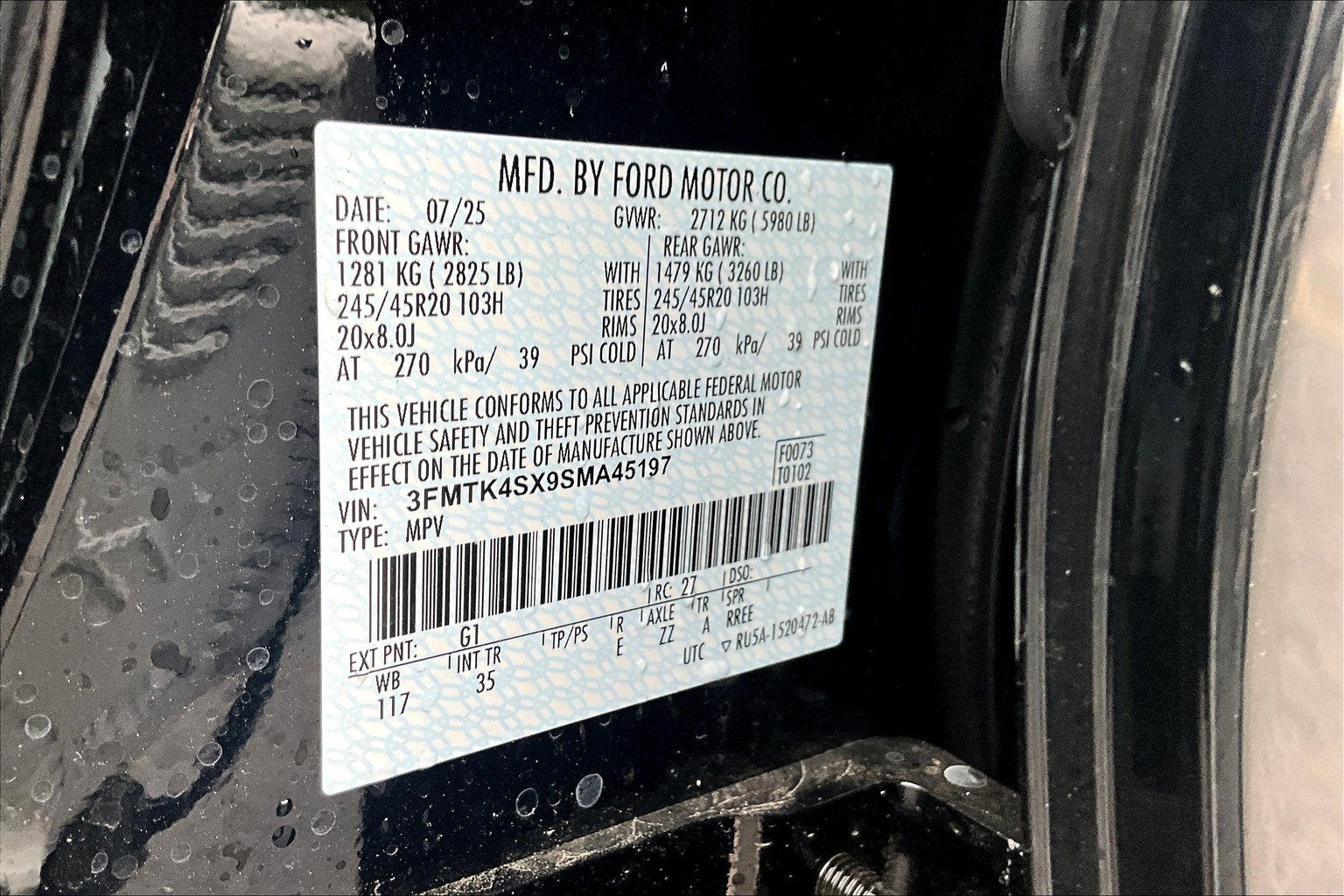 2025 Ford Mustang Mach-E GT