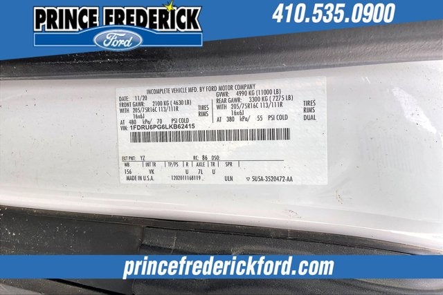 2020 Ford Transit Cutaway Base