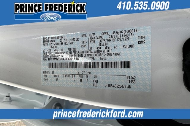 2026 Ford Super Duty F-250 SRW XL