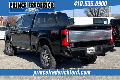 2026 Ford Super Duty F-350 SRW Platinum