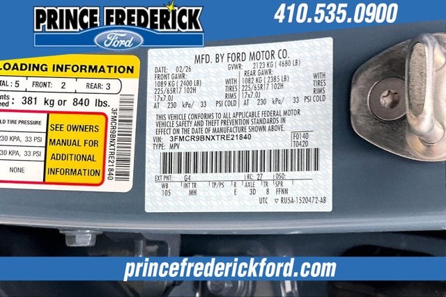 2026 Ford Bronco Sport Big Bend