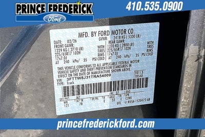 2026 Ford Maverick XLT