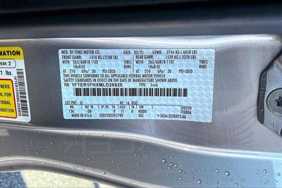 2021 Ford Ranger 4WD