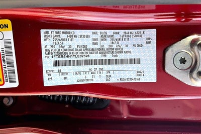 2026 Ford Ranger XLT