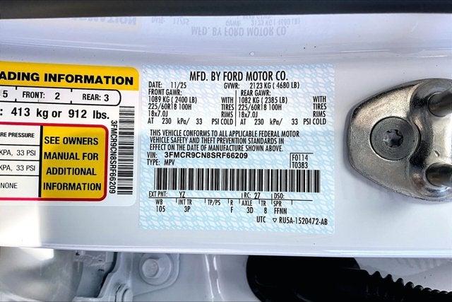 2025 Ford Bronco Sport Outer Banks