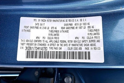 2017 Mazda Mazda3 4-Door Touring