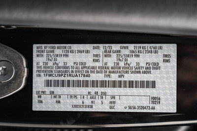 2024 Ford Escape ST-Line Elite