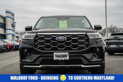 2025 Ford Explorer Platinum