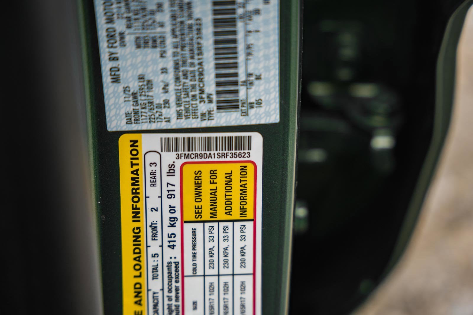 2025 Ford Bronco Sport Badlands