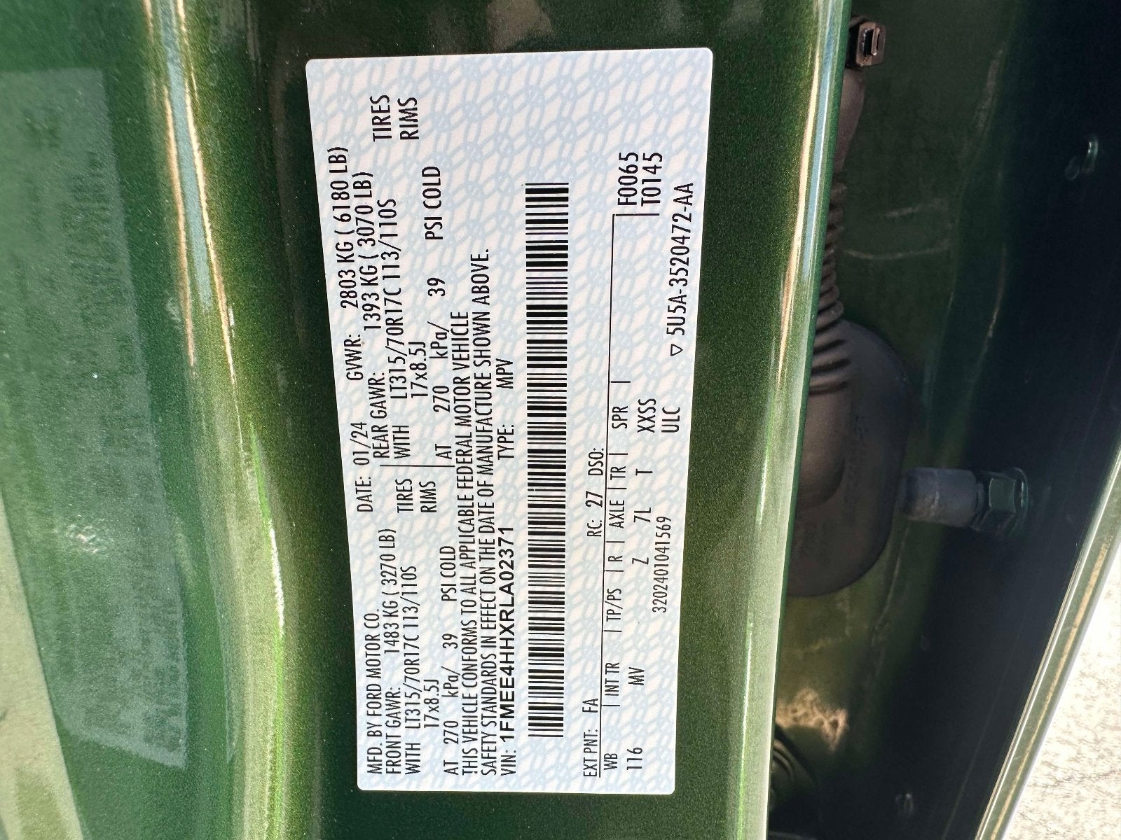 2024 Ford Bronco Everglades