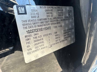 2016 Chevrolet Colorado 4WD LT