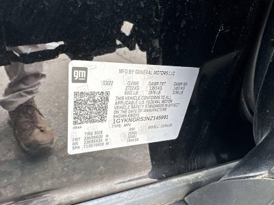 2022 Cadillac XT5 Sport