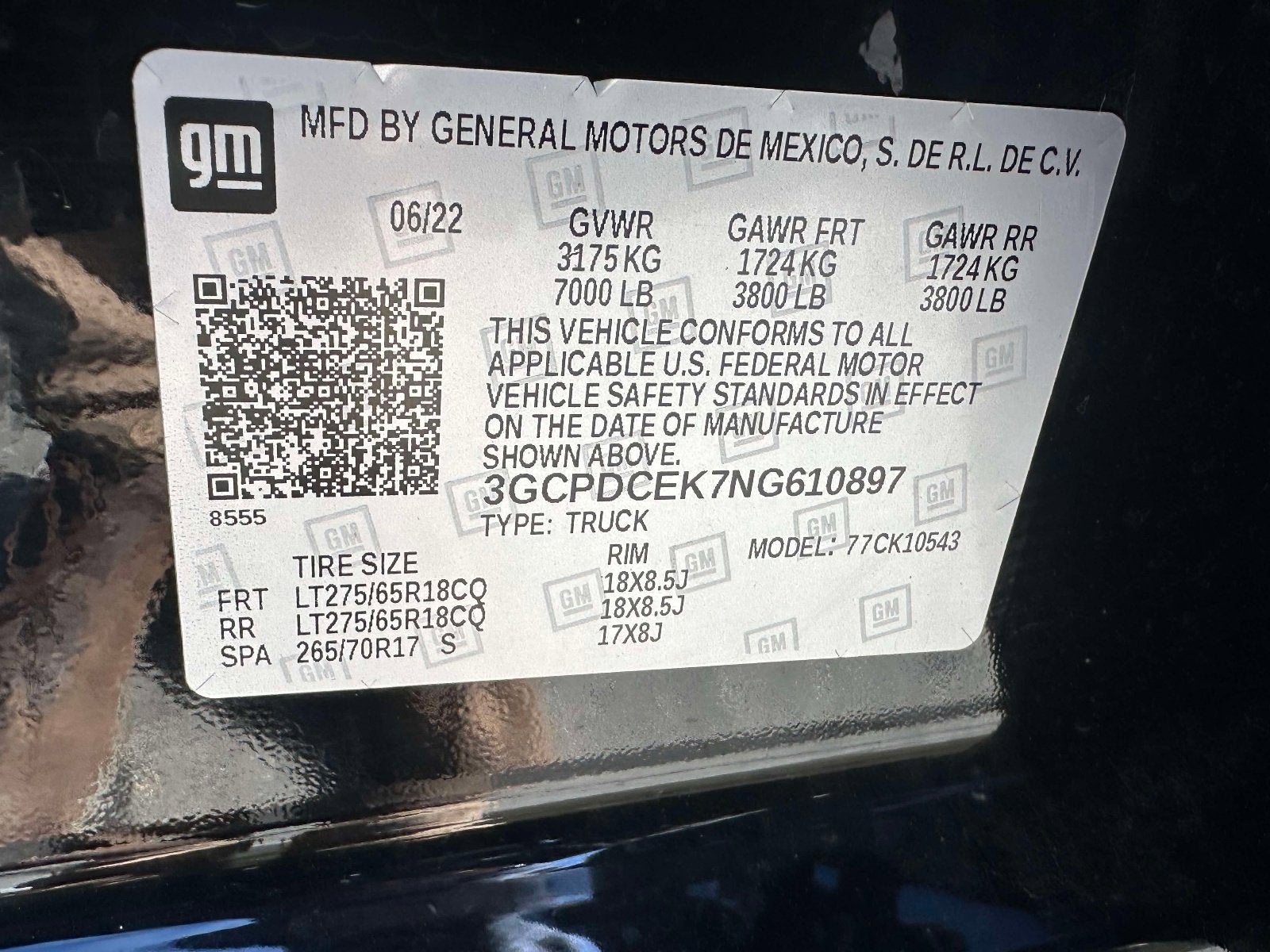 2022 Chevrolet Silverado 1500 Custom Trail Boss