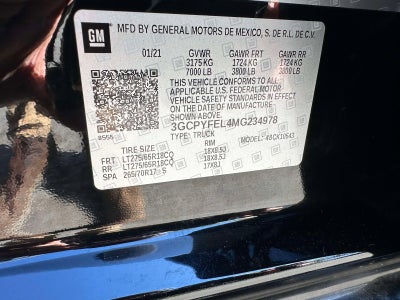 2021 Chevrolet Silverado 1500 LT Trail Boss