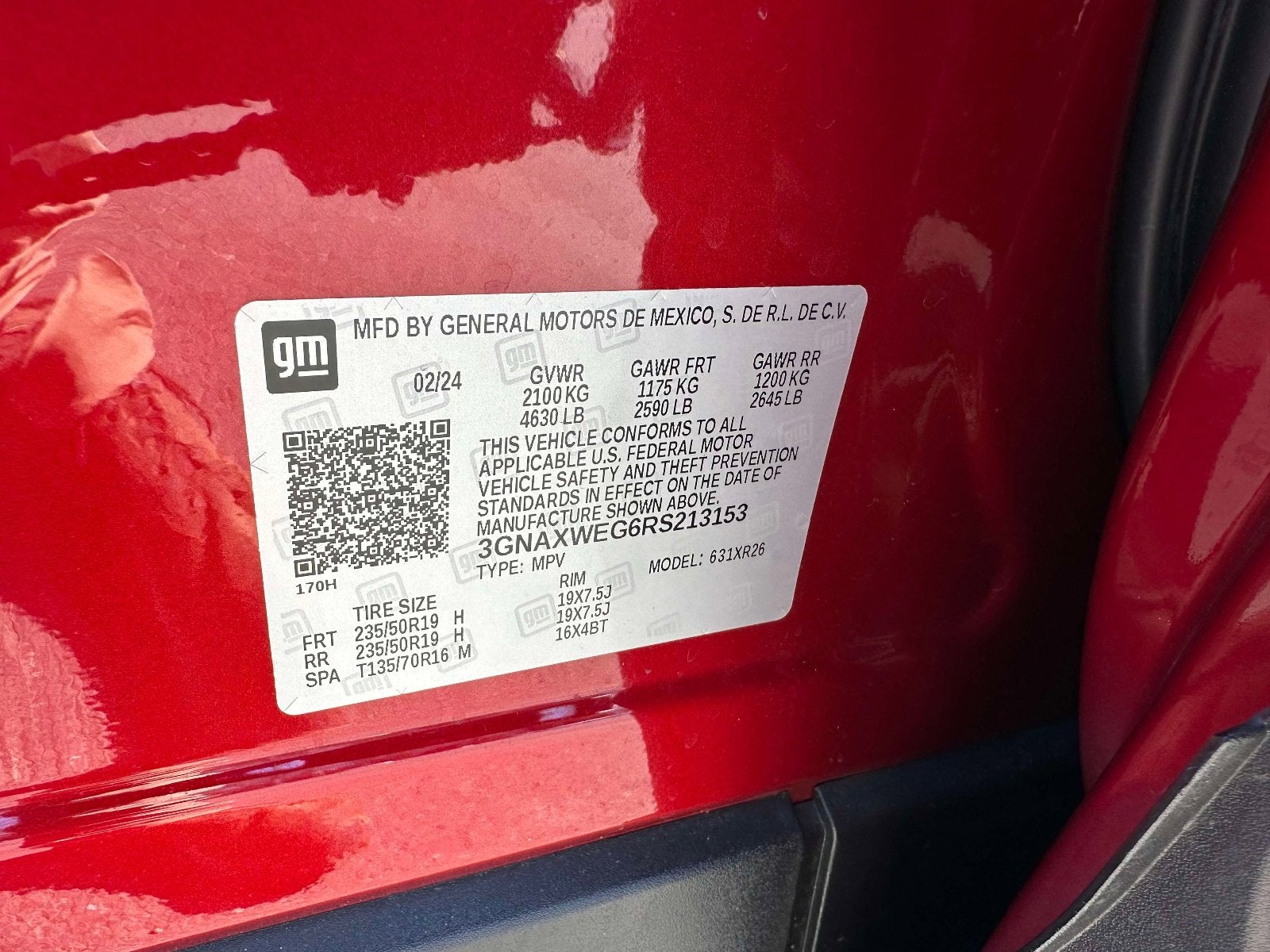 2024 Chevrolet Equinox RS