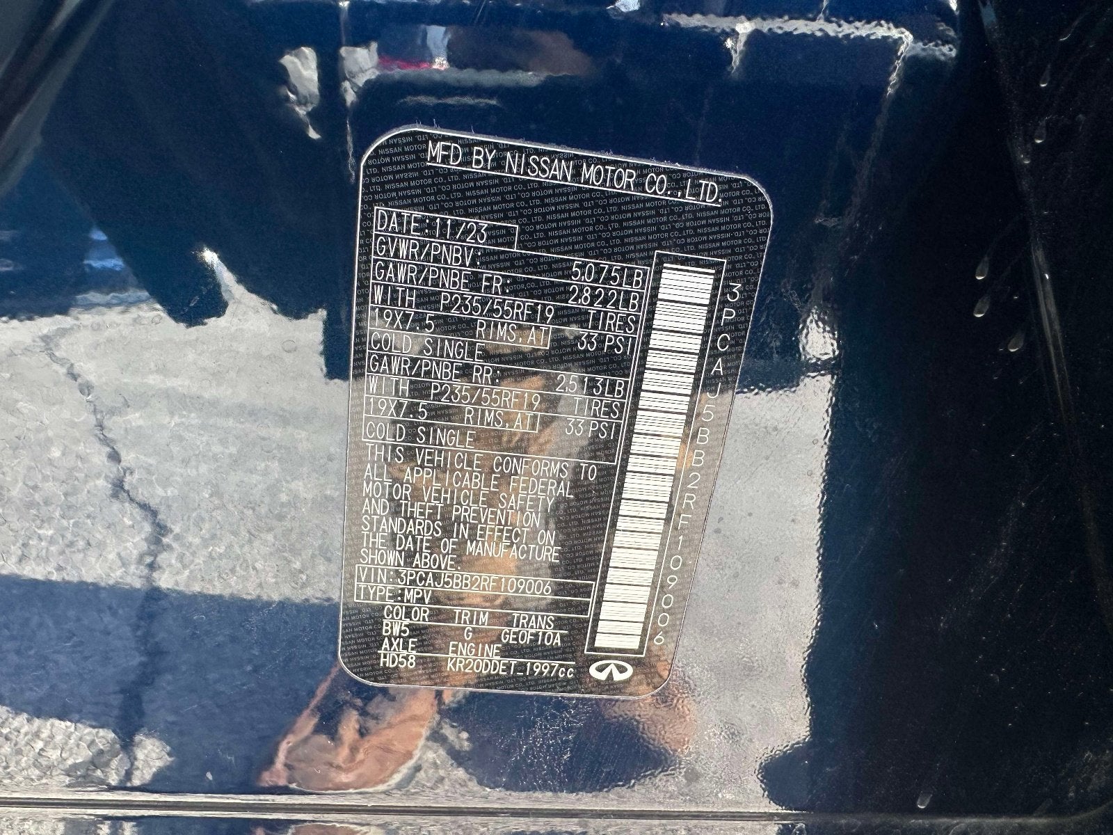 2024 INFINITI QX50 LUXE