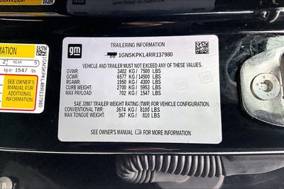 2024 Chevrolet Tahoe Z71