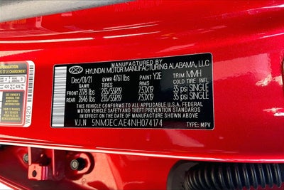 2022 Hyundai Tucson Limited