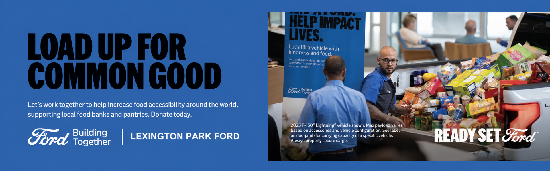 Load Up For Common Good - Food Drive