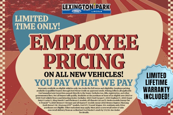 Employee Pricing
