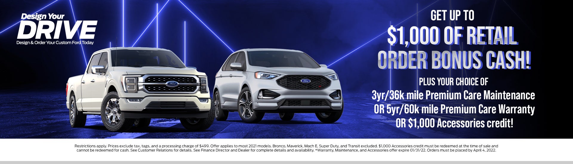 Start a custom order | Lexington Park Ford in California MD